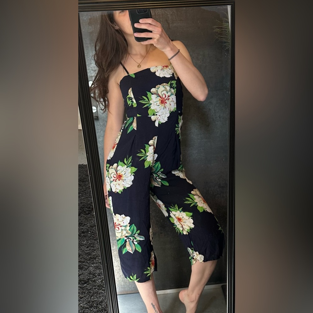 Floral Jumpsuit M